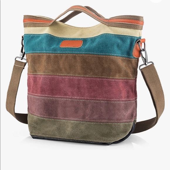 Snugstar canvas crossbody handbag - Picture 2 of 6